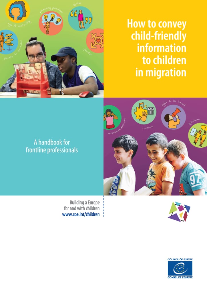 How to Convey Child Friendly Information to Children in Migration